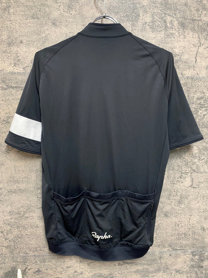 KP546 ラファ Rapha CORE JERSEY 半袖 サイクルジャージ 黒 L