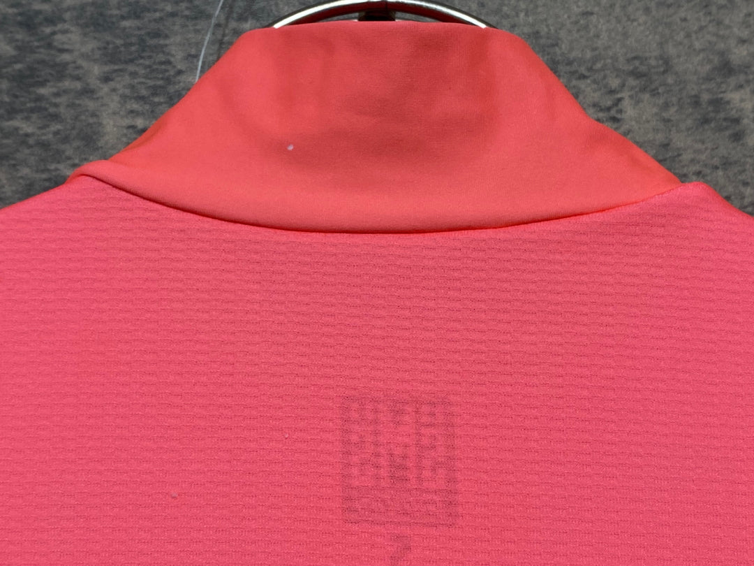 KL402 サンティーニ Santini 半袖 サイクルジャージ ピンク S TREK Segafredo ※汚れあり