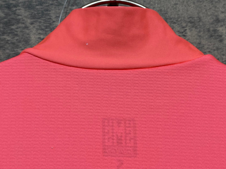 KL402 サンティーニ Santini 半袖 サイクルジャージ ピンク S TREK Segafredo ※汚れあり