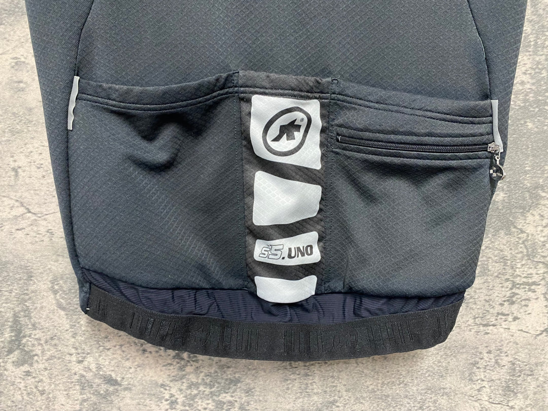 JD453 アソス assos S5.UNO 半袖 サイクルジャージ XS 黒