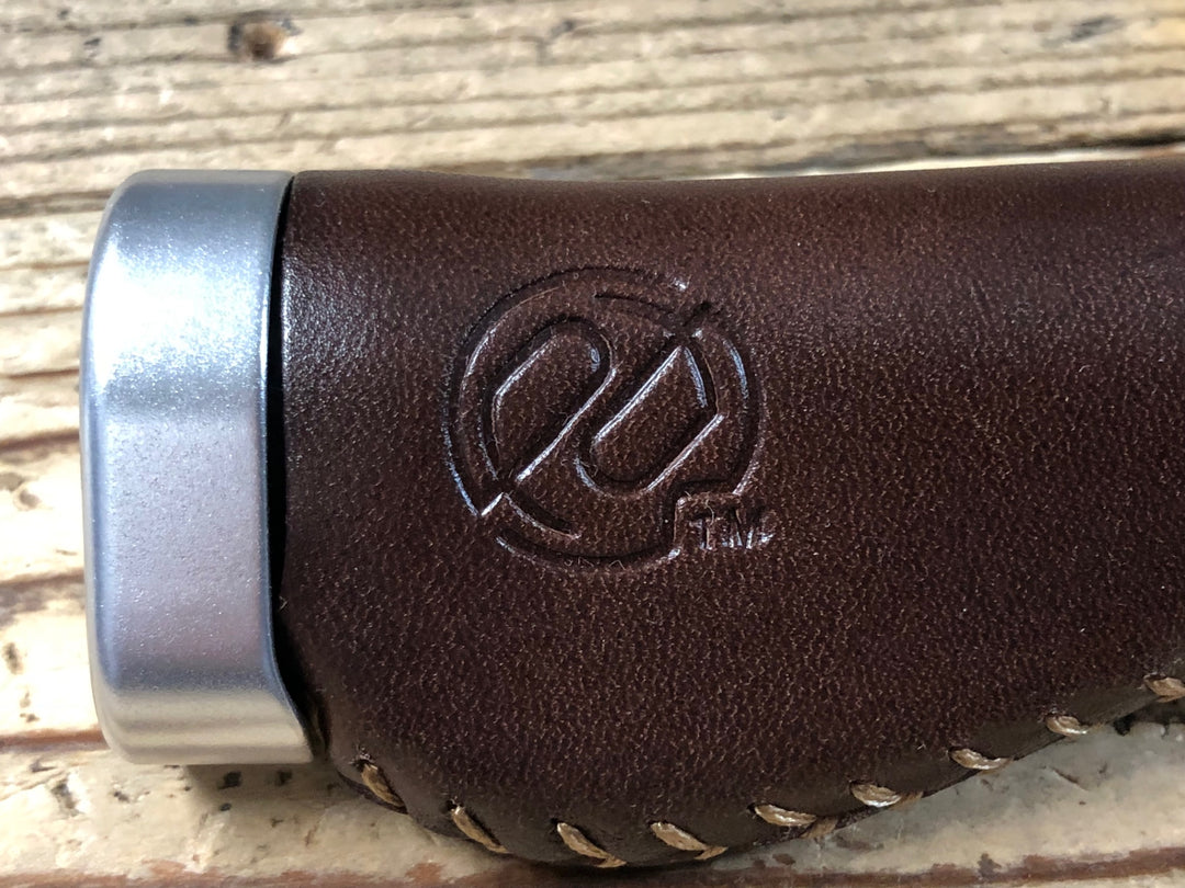 KL120 PDW Whiskey Leather Lock-on Ergo Grips グリップ ブラウン