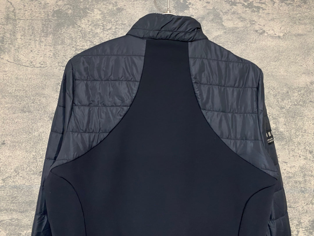 KB617 プロトンドパリ Peloton de Paris Vainqueur Puffy Jacket 長袖 サイクルジャケット 黒 S 中綿