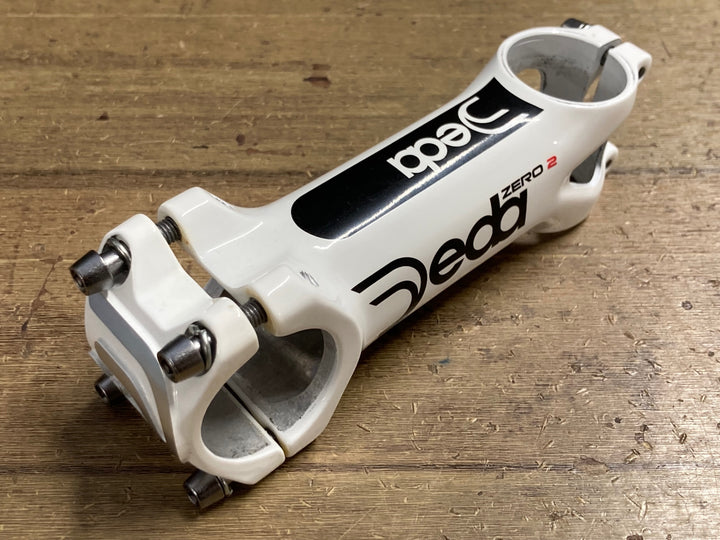 KP073 デダ Deda ZERO 2 アルミステム 白 Φ31.8 OS 100mm