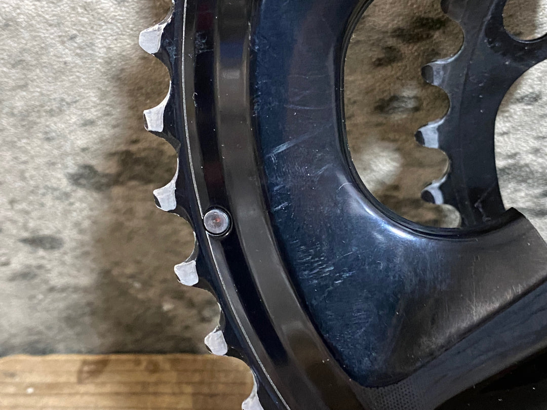 KK461 シマノ SHIMANO アルテグラ ULTEGRA FC-R8100 チェーンリング セット 50/34T ※摩耗大のためジャンク