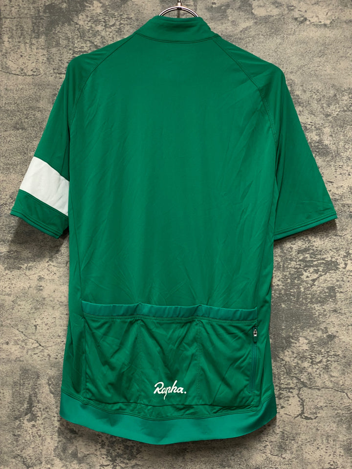 JZ010 ラファ Rapha CORE JERSEY 半袖 サイクルジャージ 緑 L