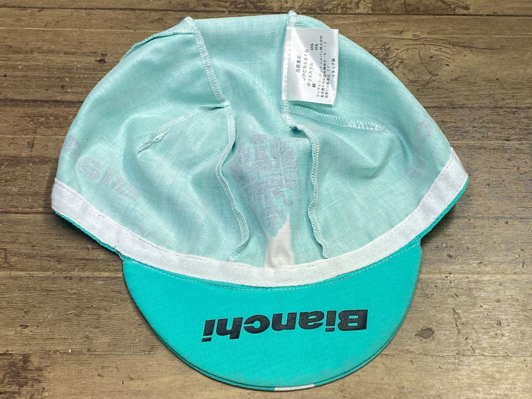 JN386 ビアンキ Bianchi サイクルキャップ チェレステ