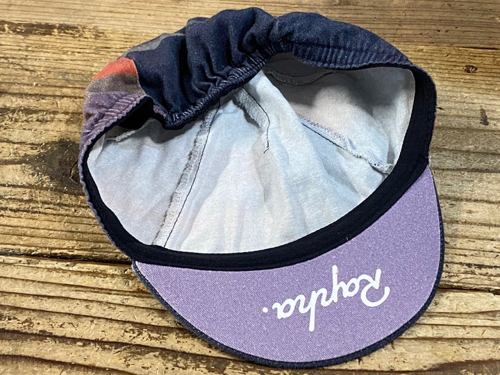 KH116 ラファ Rapha COTTON CAP サイクルキャップ グレー オレンジ ONESIZE