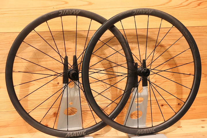 【未使用品】 マヴィック MAVIC コスミック COSMIC SL32 DISC カーボン チューブレス ホイールセット シマノ12/11S 21C 【千葉店】