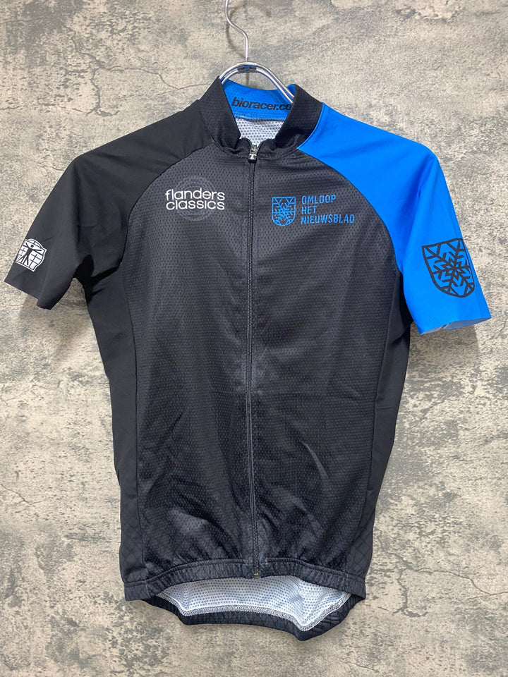 JH947 ビオレーサー BIORACER 半袖 サイクルジャージ 黒 M