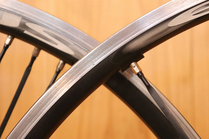カンパニョーロ CAMPAGNOLO ユーラス EURUS アルミ クリンチャー ホイールセット カンパニョーロ 11S/12S ナローリム 15C 【芦屋店】