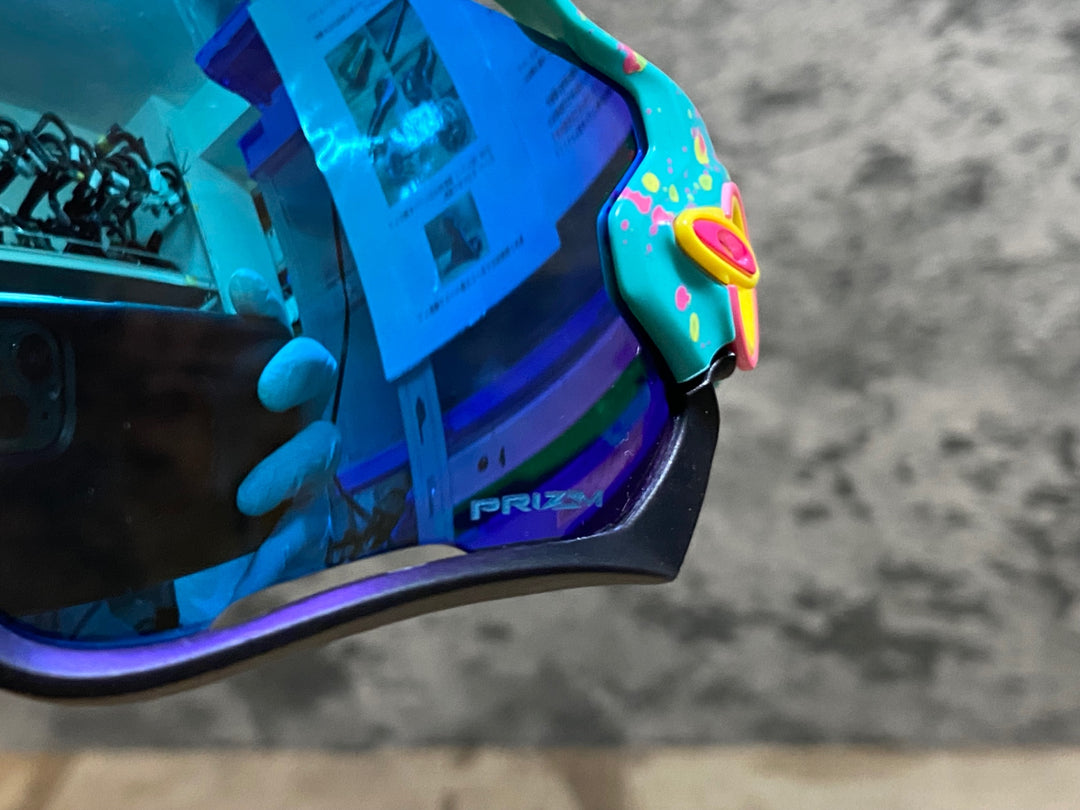 KA193 オークリー OAKLEY ジョウブレイカー JAWBREAKER サングラス アイウェア SPLATTER CELESTE PRIZM