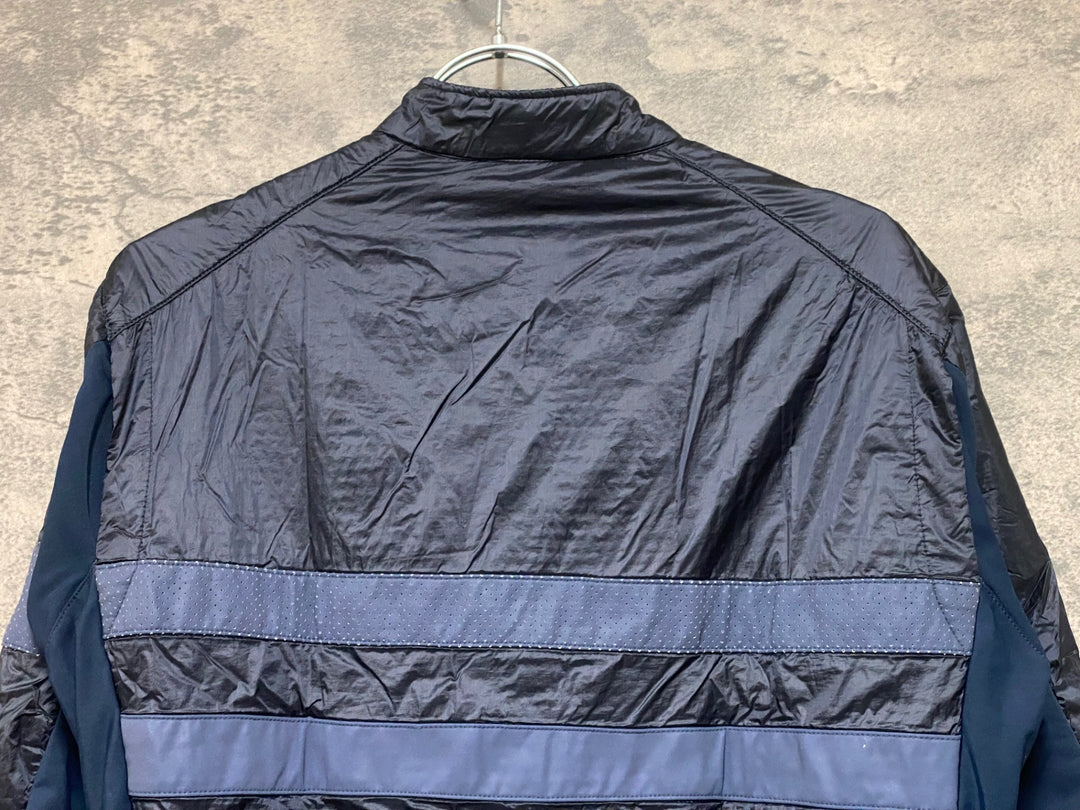KB428 ラファ Rapha BREVET INSULATED JACKET 長袖 サイクルジャケット 紺 M