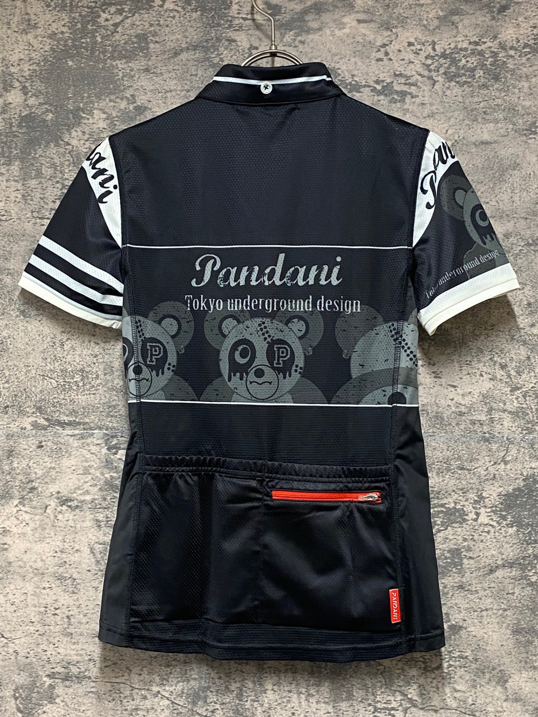 KG828 パンダーニ PANDANI 半袖 サイクジャージ 黒 M レディース
