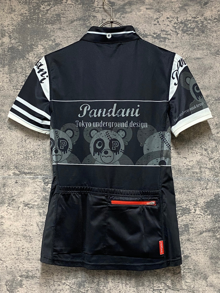 KG828 パンダーニ PANDANI 半袖 サイクジャージ 黒 M レディース