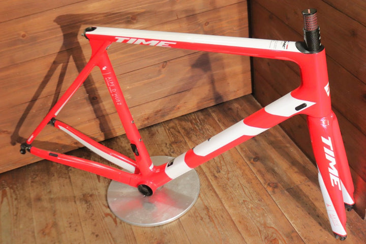 タイム TIME アルプデュエズ ALPE D’HUEZ 01 AKTIVフォーク 2018 Mサイズ カーボン ロードバイク フレームセット 【東京南麻布店】