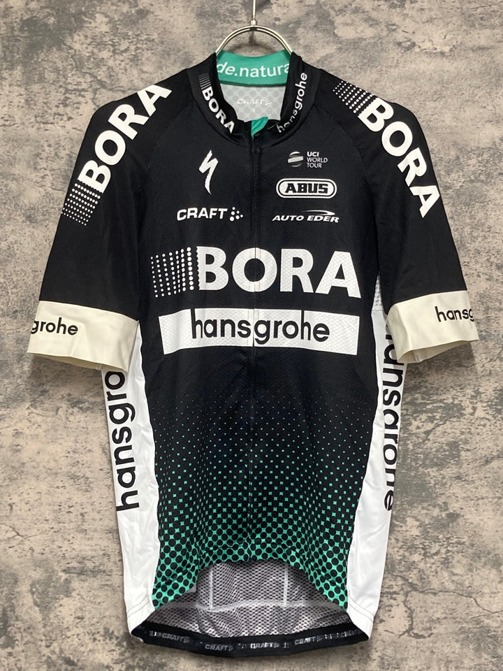 KJ766 クラフト CRAFT 半袖 サイクルジャージ 黒 L BORA hansgrohe