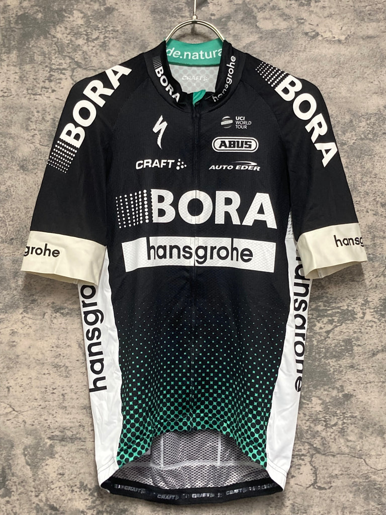 KJ766 クラフト CRAFT 半袖 サイクルジャージ 黒 L BORA hansgrohe