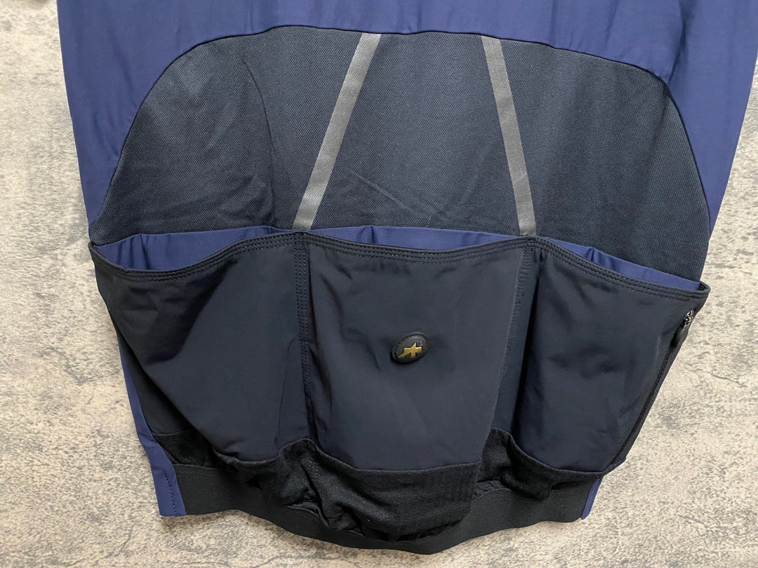 KP851 アソス ASSOS GTO 半袖 サイクルジャージ 濃紺 L