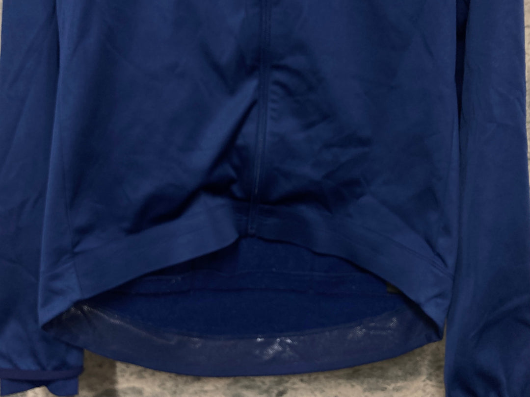 KC669 ラファ Rapha CORE WINTER JACKET 長袖 サイクルジャケット 濃青 XL 裏起毛