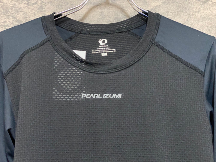 JP223 パールイズミ PEARL iZUMi 長袖 サマー ベースレイヤー 黒 XL