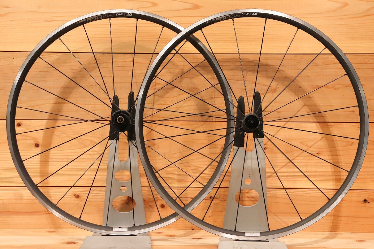 美品　DT Swiss　PR1400 ホイール タイヤ付き DTスイス DT SWISS PR1400 DICUT アルミ チューブレス ホイールセット