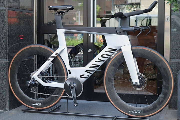 キャニオン CANYON スピードマックス SPEEDMAX CFR DISC 2023 Lサイズ スラム レッド E-TAP AXS 12S カーボン トライアスロンバイク 【東京南麻布店】
