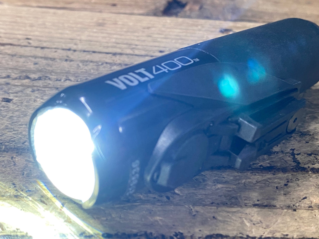 KE247 キャットアイ CATEYE VOLT400 RAPID MINI ライト セット 前後点灯確認済