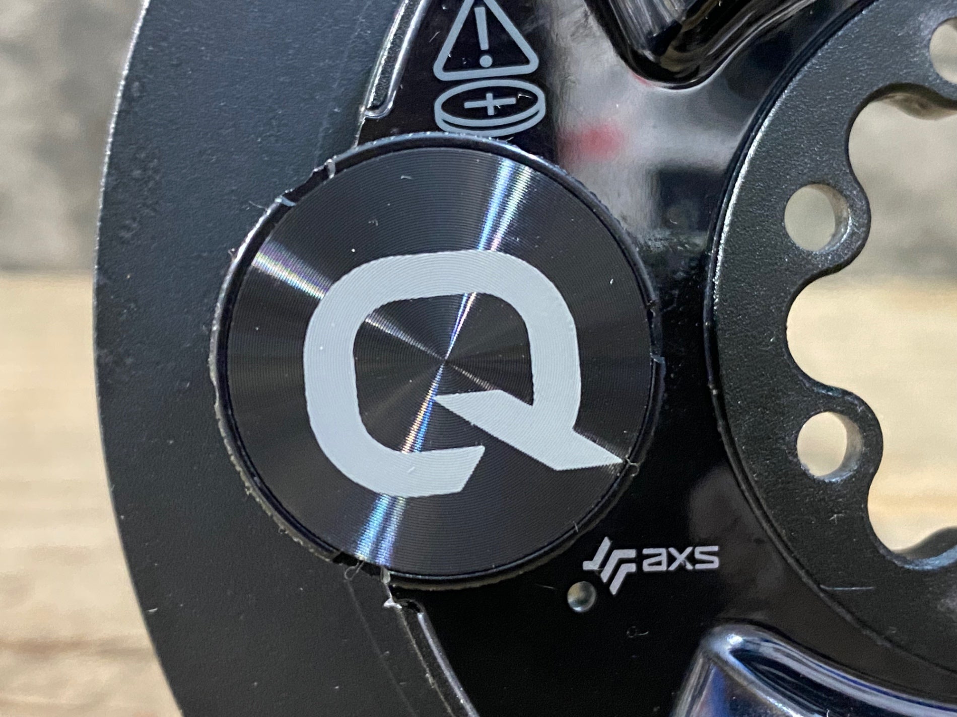 KB409 クオーク Quarq DFour AXS dub スパイダー パワーメーター ※接続