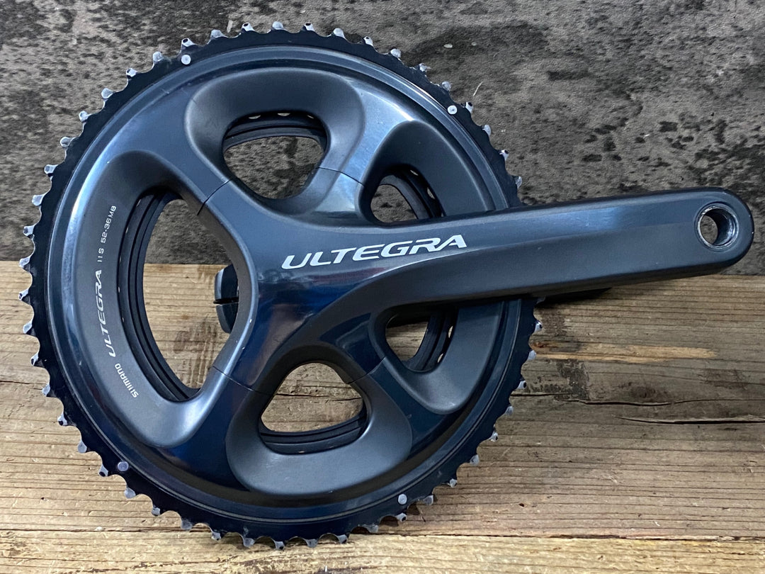 KK049 シマノ SHIMANO アルテグラ ULTEGRA FC-6800 クランクセット 52/36T 172.5mm