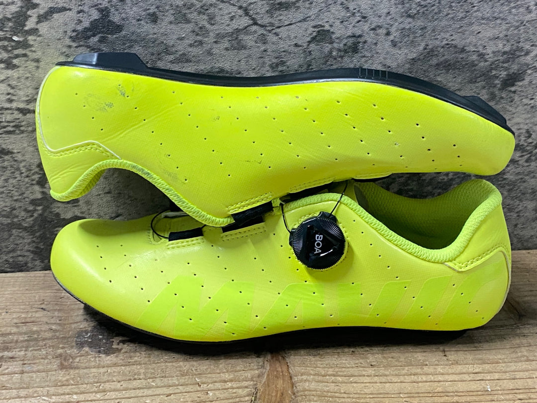 KI534 マヴィック MAVIC COSMIC BOA ビンディングシューズ 黄 EU40 2/3 SPD-SL