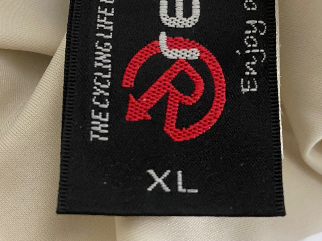 JR986 レリック reric ビブショーツ 白 黒 XL