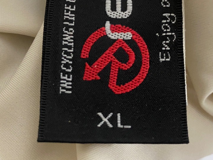 JR986 レリック reric ビブショーツ 白 黒 XL