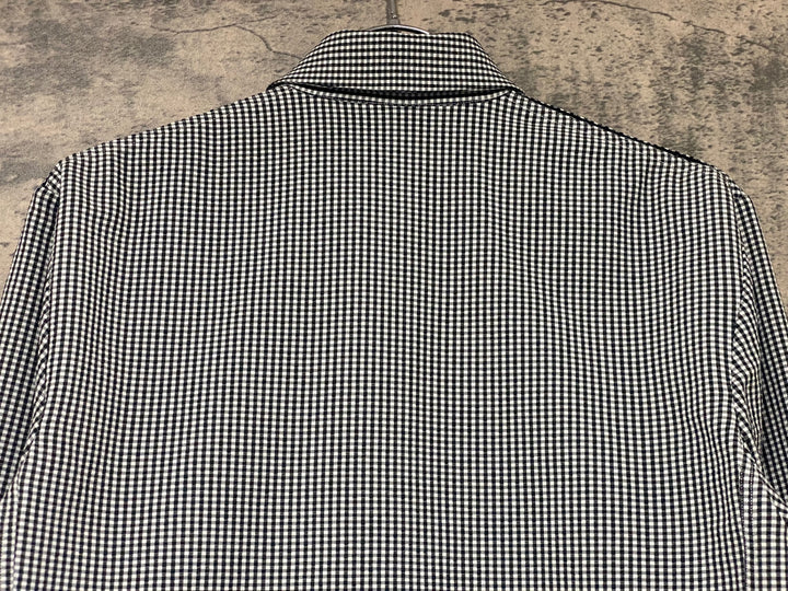 KJ751 ラファ Rapha LONG SLEEVE SUMMER WICKING SHORT 長袖 シャツ 黒 白 XS