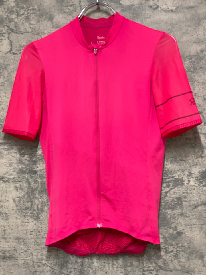 JM871 ラファ Rapha WOMEN'S LIGHTWEIGHT SOUPLESSE JERSEY Ⅱ 半袖 サイクルジャージ ピンク XS レディース