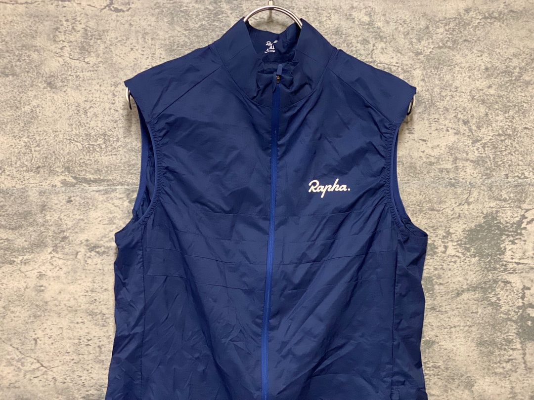 KH708 ラファ Rapha EXPLORE LIGHTWEIGHT GILET サイクルベスト ジレ 紺 S