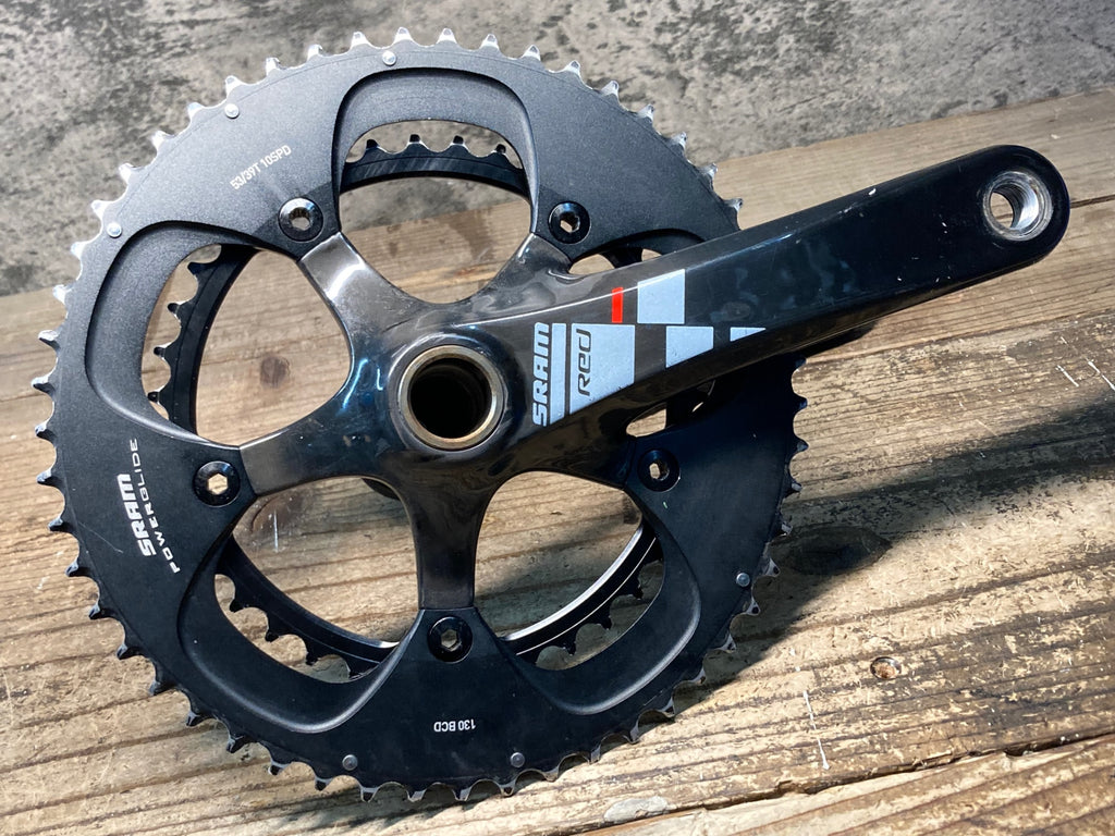 JM044 スラム SRAM レッド RED クランクセット 11S 172.5mm 53/39T