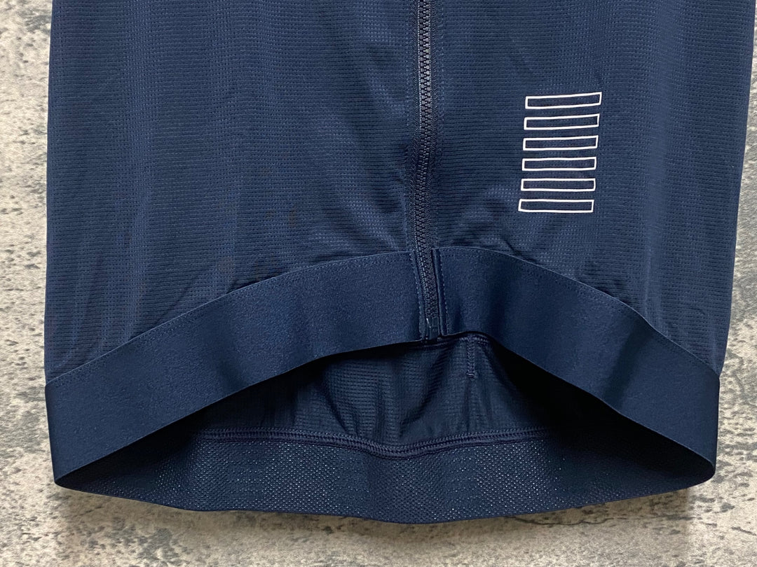 KO101 ラファ Rapha PRO TEAM TRAINING JERSEY 半袖 サイクルジャージ 紺 M