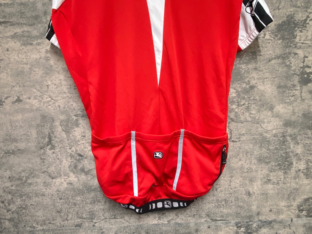 KA002 ジョルダーナ GIORDANA 半袖 サイクルジャージ 赤 L