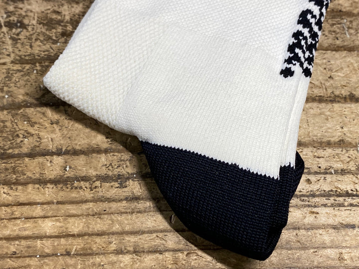 JH568 ラファ Rapha LOGO SOCKS サイクルソックス 白 S
