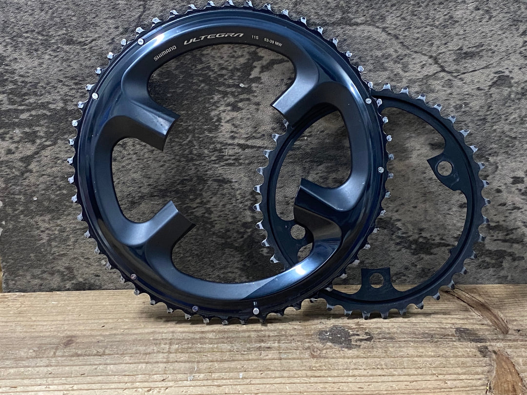 IX509 シマノ SHIMANO アルテグラ ULTEGRA FC-R8000 チェーンリング セット 53/39T