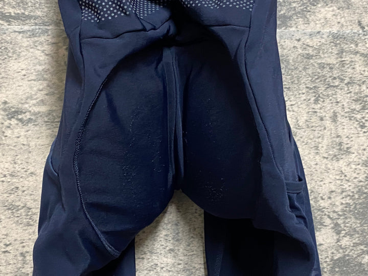 JO792 ラファ Rapha CARGO WINTER TIGHTS WITH PAD ビブタイツ 紺 XS 裏起毛