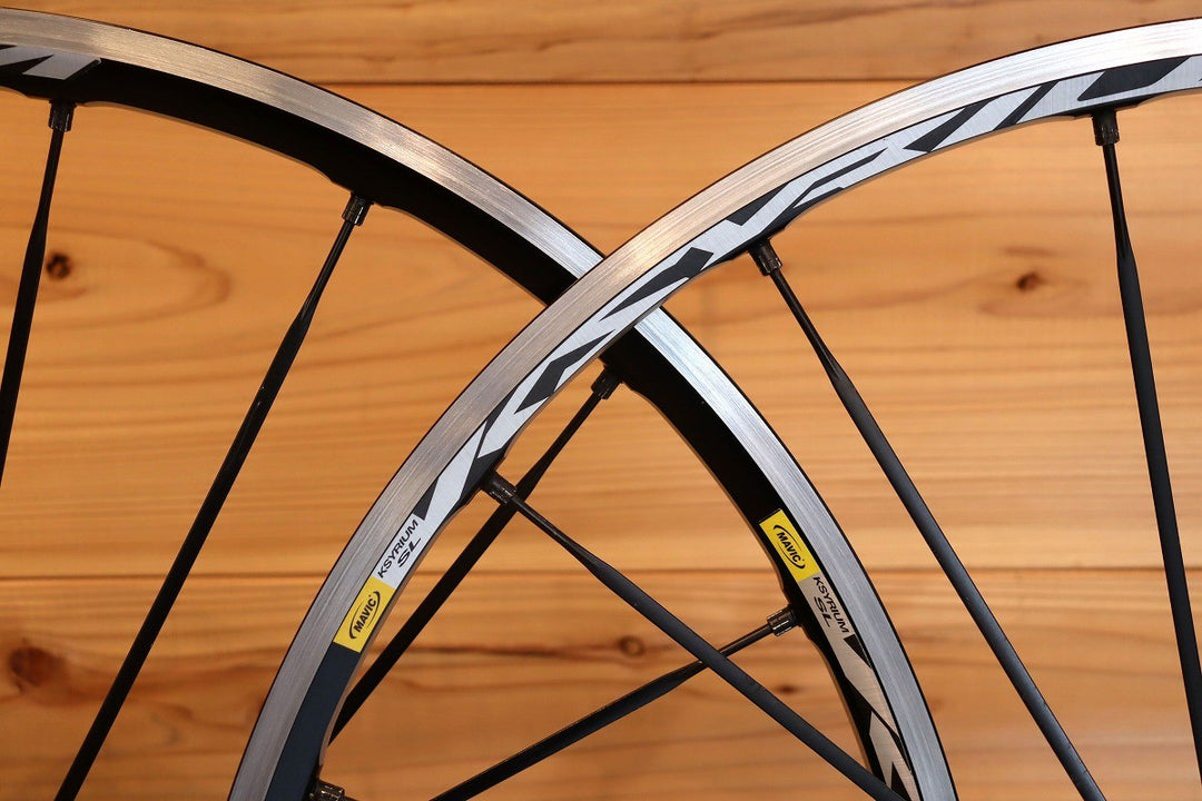 マヴィック MAVIC キシリウム KSYRIUM SL アルミ クリンチャー ホイールセット シマノ12S/11S 15C 【千葉店】