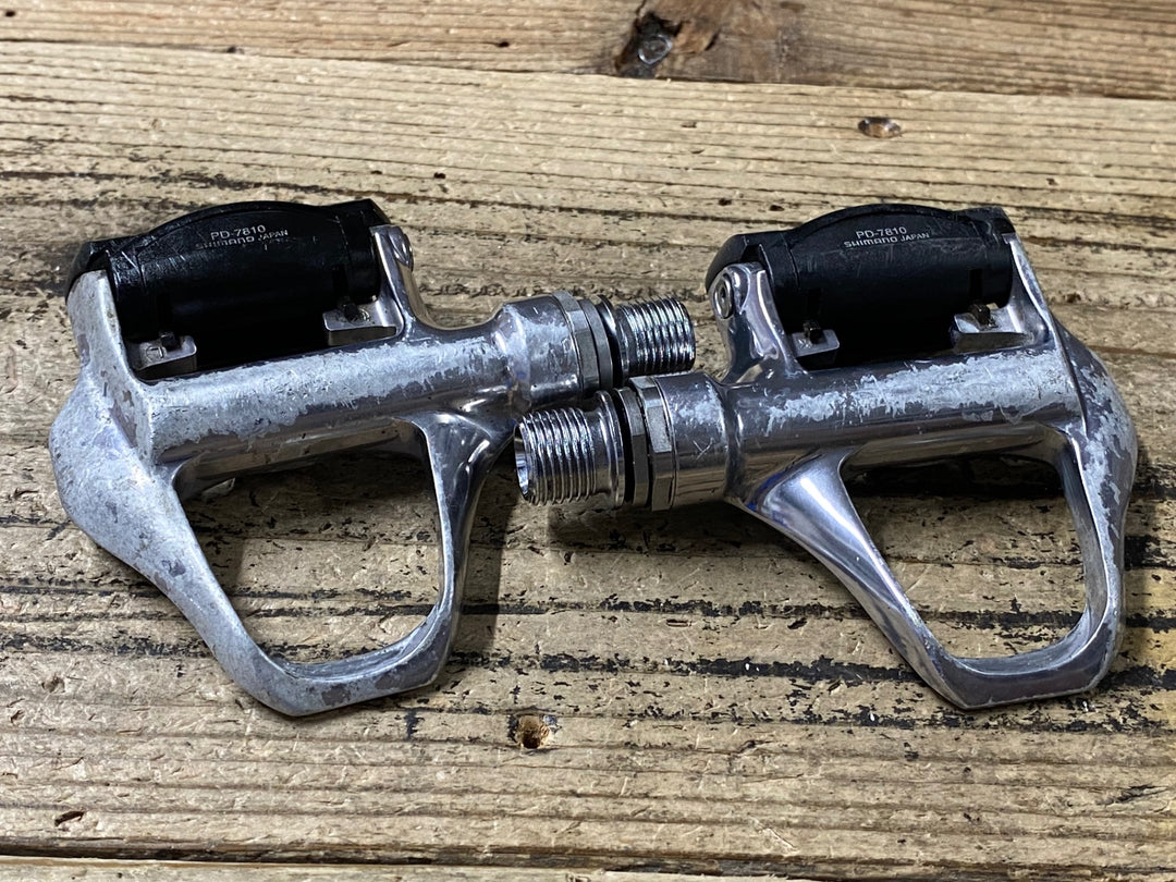 JT112 シマノ SHIMANO デュラエース DURA-ACE PD-7810 ビンディングペダル SPD-SL