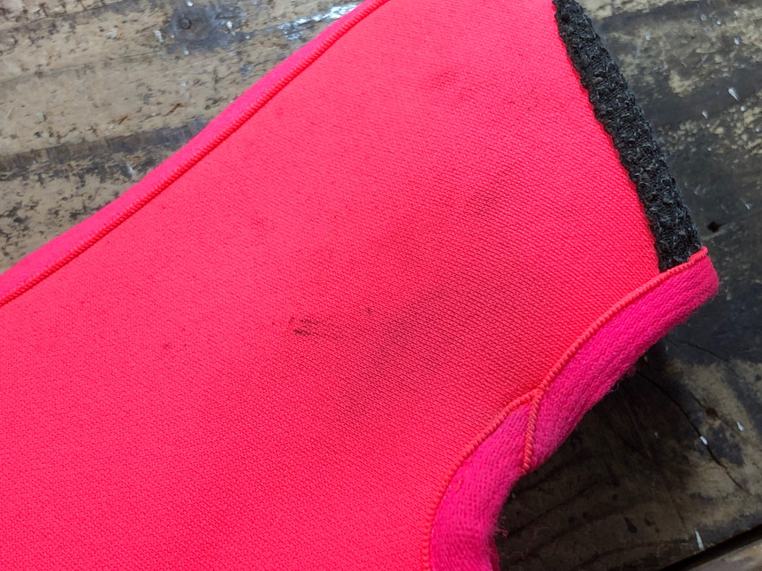 JV510 ラファ Rapha OVERSHOES シューズカバー ピンク S 汚れあり