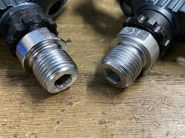 KP377 シマノ SHIMANO PD-EH500 ビンディングペダル 片面フラット SPD ※ピン欠品