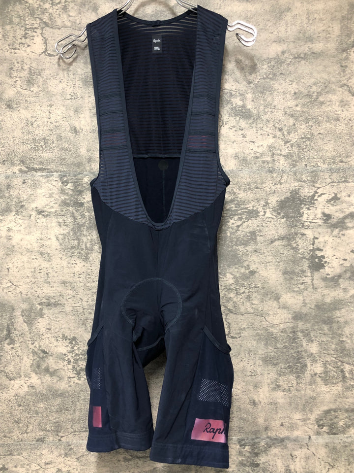 JF768 ラファ Rapha CARGO BIB SHORTS ビブショーツ 紺 S