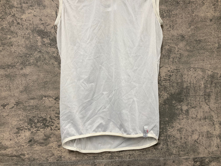 JR294 アソス ASSOS hot summer ノースリーブ ベースレイヤー 白 M