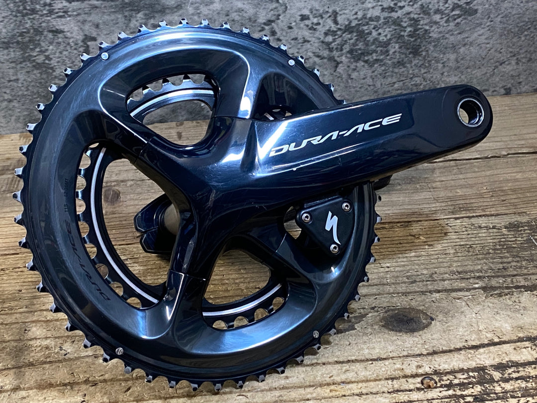 KH023 シマノ SHIMANO デュラエース DURA-ACE FC-R9100 クランクセット165mm 52/36T 4iiiiパワーメーター