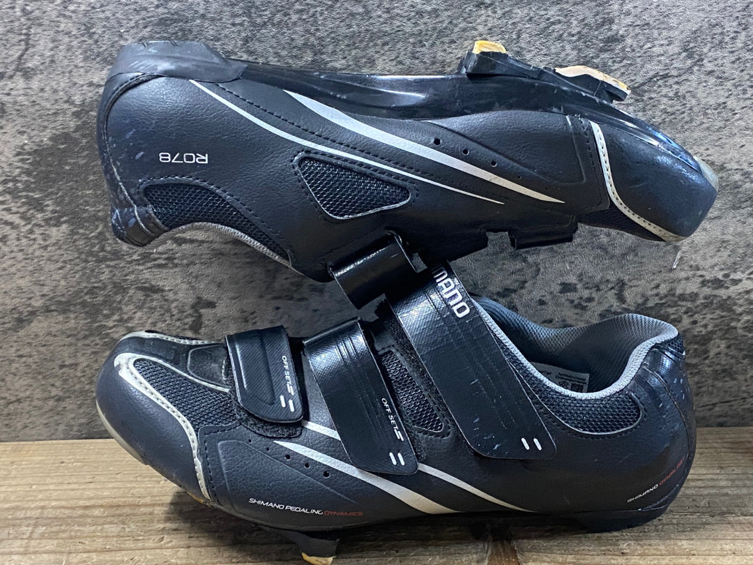 KA152 シマノ SHIMANO R078 SH-R078L ビンディングシューズ 黒 EU41