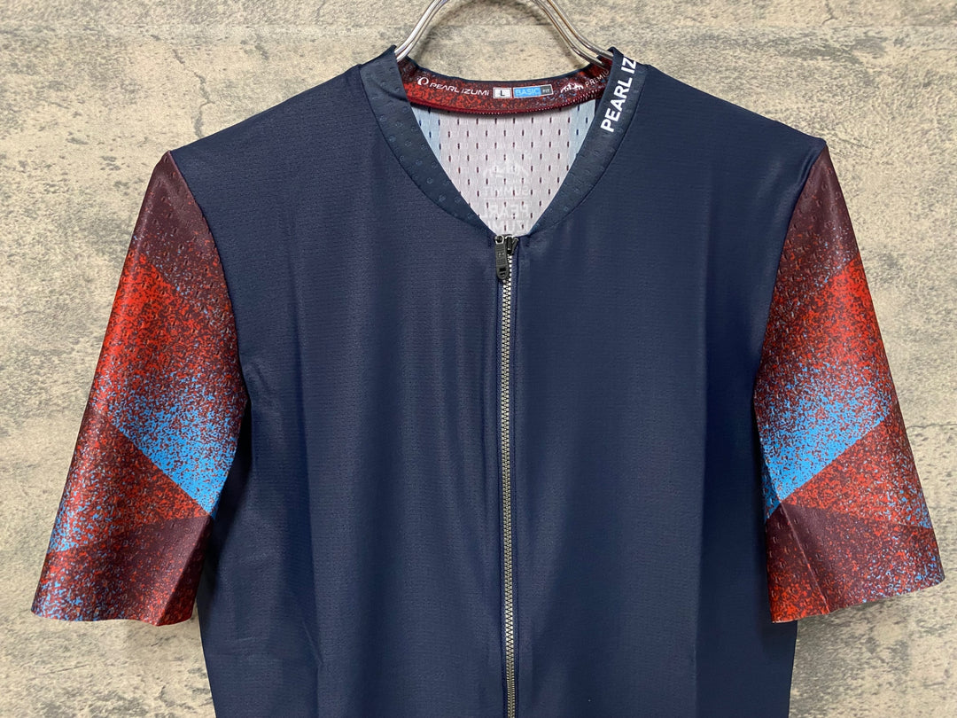 KE144 パールイズミ PEARL iZUMi プレミアムサミット 半袖 サイクルジャージ 黒 L